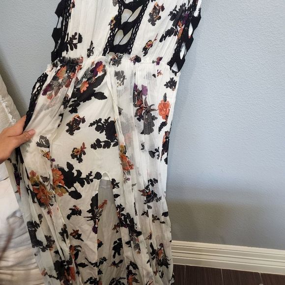 NWT Free People FP ONE moonlight maxi floral dress - Picture 4 of 9